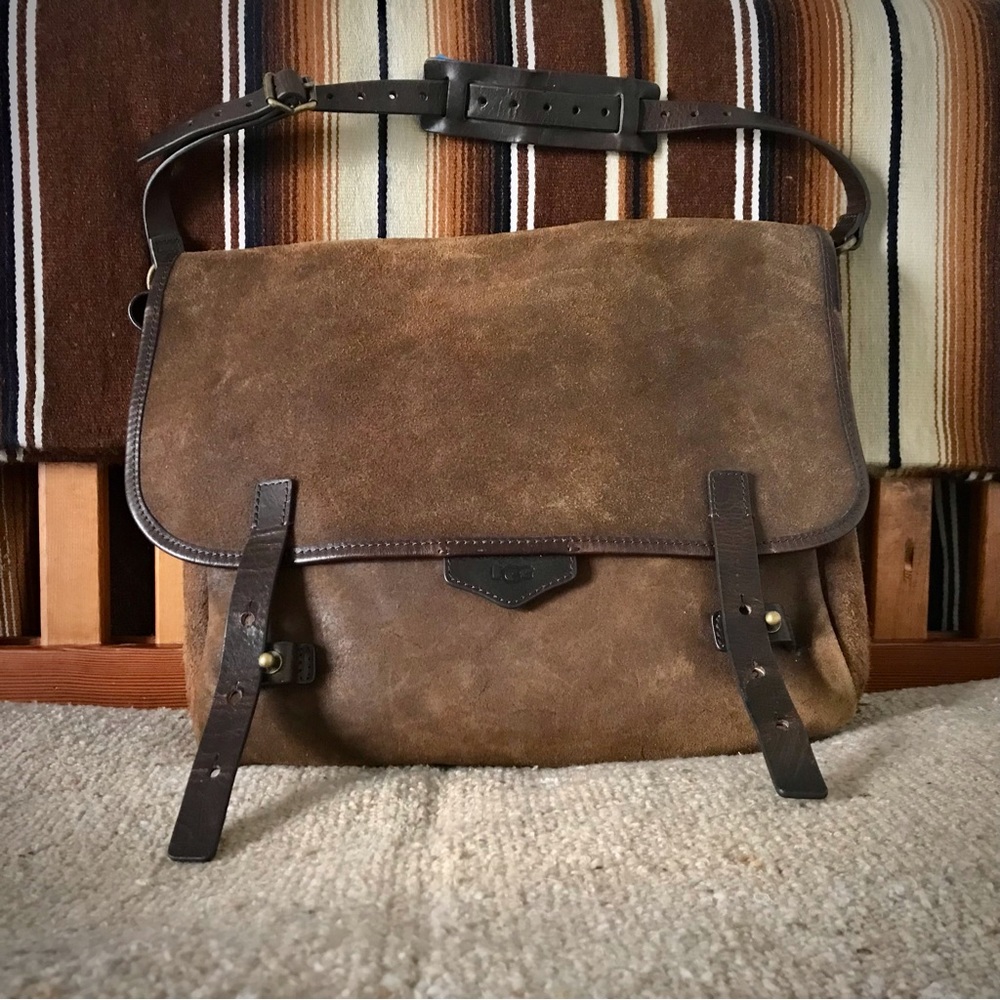 UGG Bag Purse Satchel Leather Handcraft Vintage